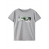 Name It Kids Malte Marvel T-shirt - Grey Melange