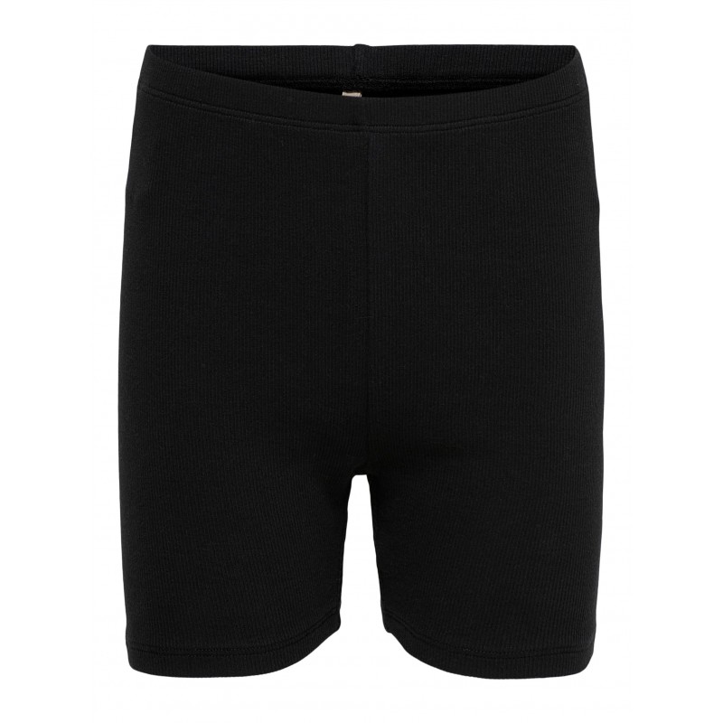 Kids ONLY Clean rib cykelshorts - Sort