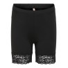 Kids Only Love blonde cykel shorts - Sort