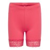 Kids Only Love blonde cykel shorts - Calypso Coral