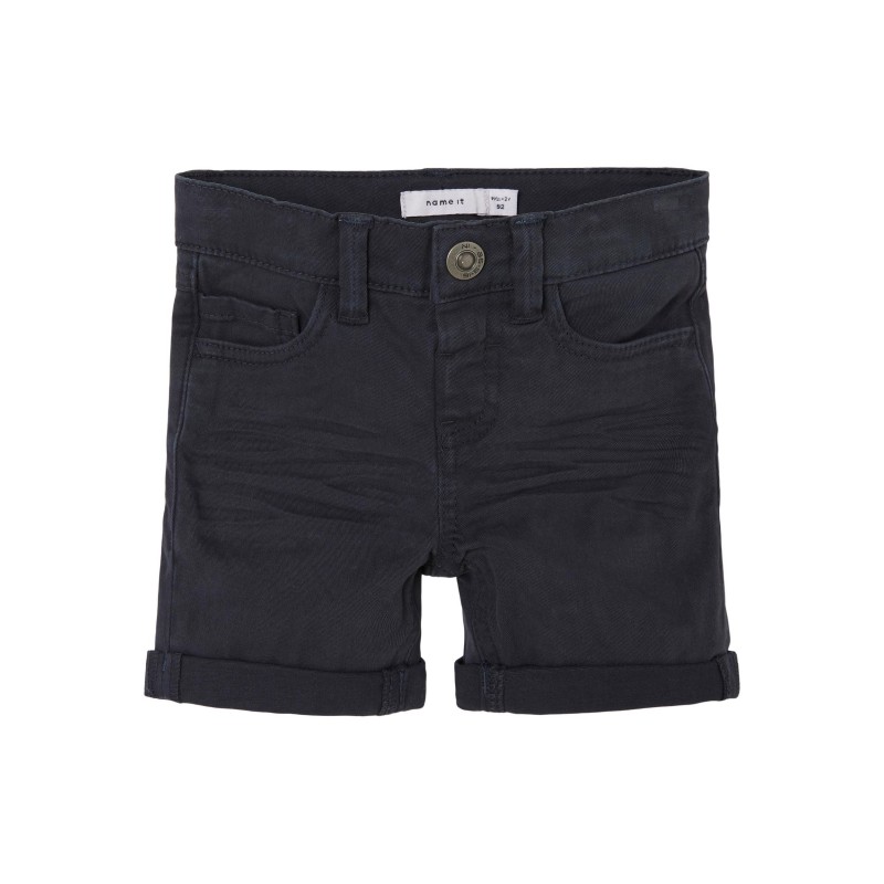 Name It Mini Sofus lange Denim Shorts - Dark Navy