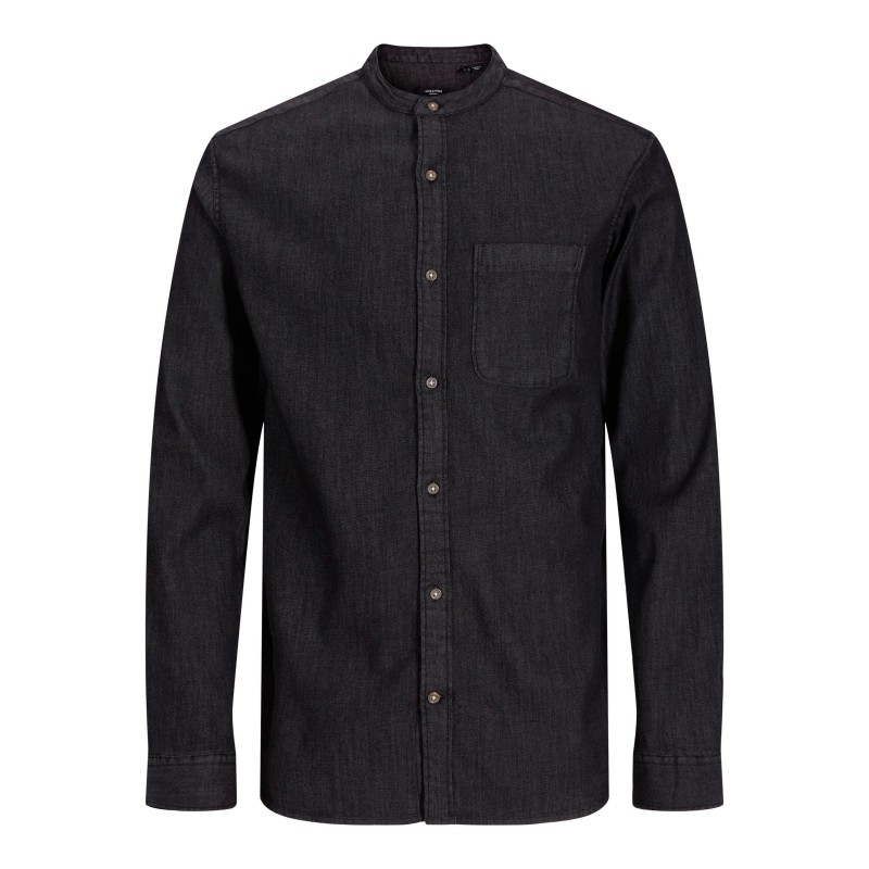 JACK & JONES Band denimskjorte - Black Denim