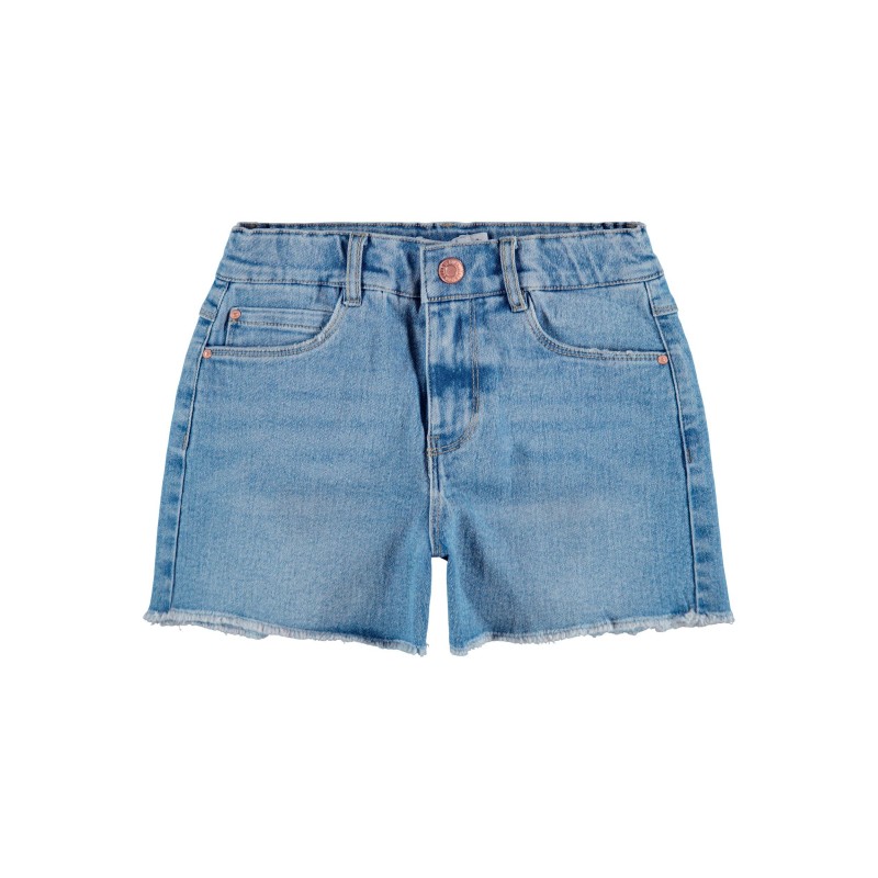 NAME IT Kids Randi Denim Shorts - Medium Blue Denim