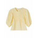 Name It Kids Dannie 3/4 Bluse - Double Cream