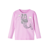 Name It Mini langærmet bluse havfrue print - Orchid