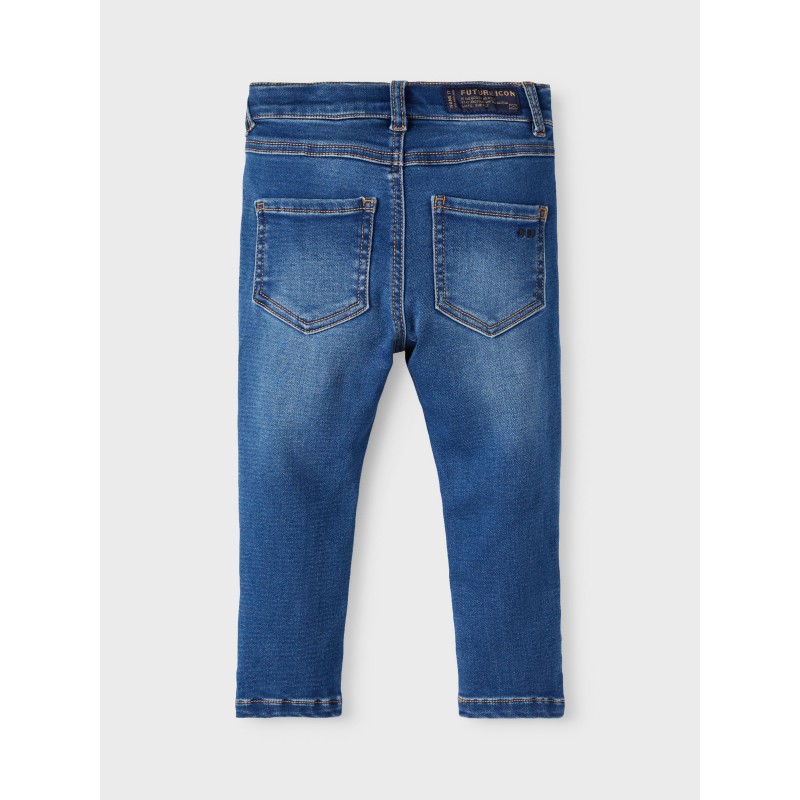 NAME IT Mini Silas Sweat Jeans - Medium Blue Denim