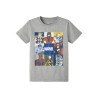 Name It Kids Marvel T-shirt - Grey Melange