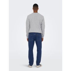 ONLY & SONS Straight Jeans - Blue Denim