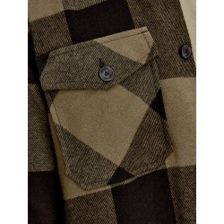 ONLY & SONS Milo Langærmet Ternet Overshirt - Partridge