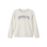 NAME IT Kids Lilas Langærmet Sweatshirt - Peyote Melange