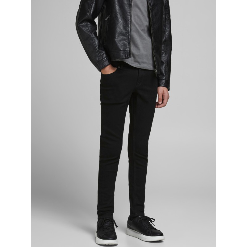 JACK & JONES Junior Liam Skinny Jeans - Sort