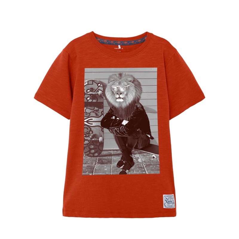 NAME IT Kids Kala T-shirt - Rooibos Tea