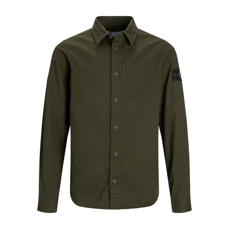 JACK & JONES Darren Shirt Langærmet Junior - Rosin