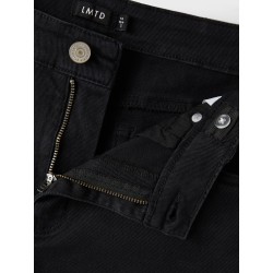 LMTD Tazzan Twill Dad Fit Bukser - Sort