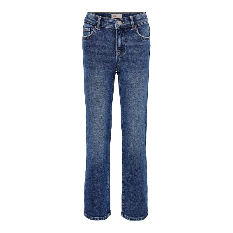 KIDS ONLY Juicy Wide Denim Jeans - Medium Blue Denim