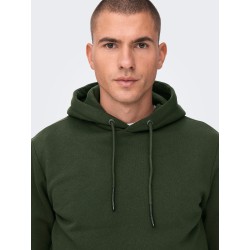 ONLY & SONS Ceres Sweat Hoodie - Rosin