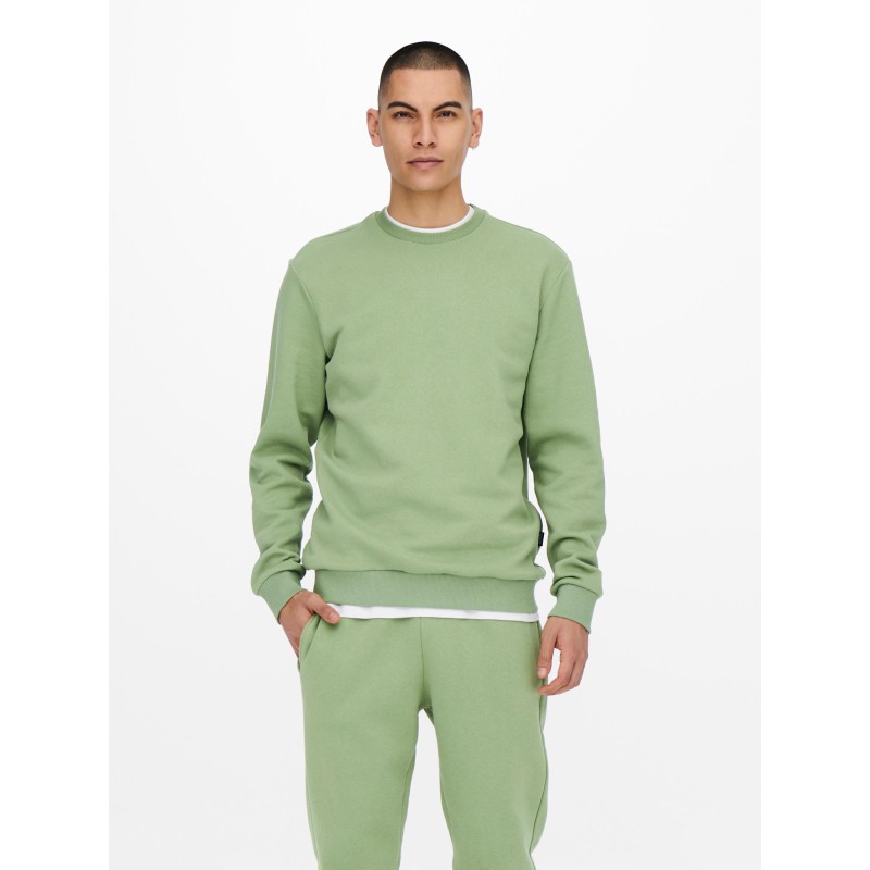 ONLY & SONS Ceres Crew Neck - Oil Green