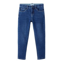 NAME IT Kids Caleb Baggy Fit Jeans - Medium Blue Denim