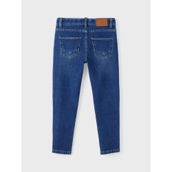 NAME IT Kids Caleb Baggy Fit Jeans - Medium Blue Denim
