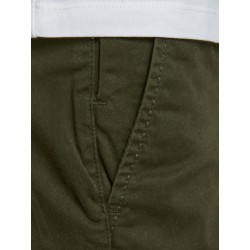 JACK & JONES Junior Marco Slim Fit Chinos - Forest Night