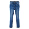 NAME IT Kids Polly Skinny Denim Jeans - Medium Blue Denim