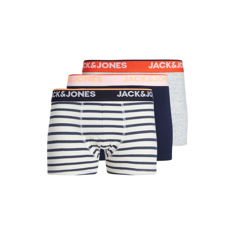 JACK & JONES Jacdave Trunks 3-Pack  Junior - Navy Blazer