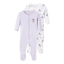 NAME IT Nightsuit 2P W/F Orchid Fairy - Orchid Petal
