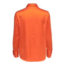 JDY Fifi Langærmet Oversized Shirt Vævet - Orangeade