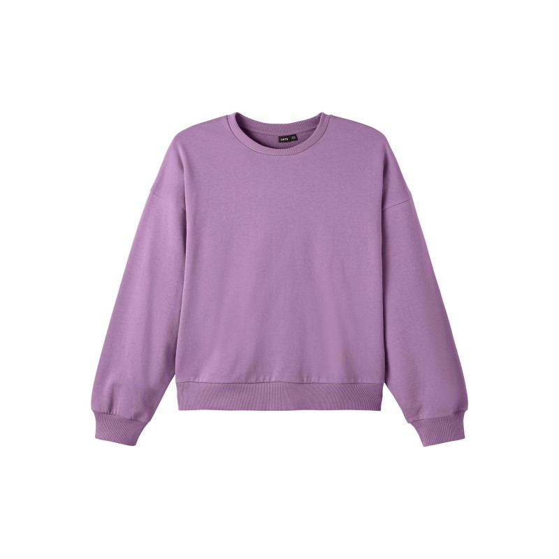 LMTD Kim Kort Bred Sweatshirt - Pale Pansy