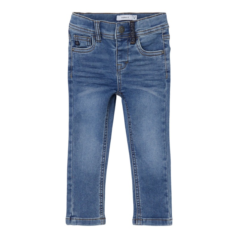 NAME IT Silas Slim Swe Jeans 2412-Th - Medium Blue Denim