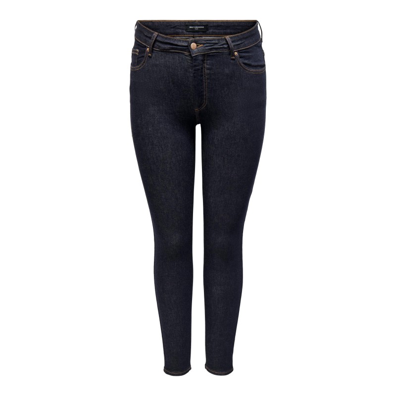 ONLY CARMAKOMA Willy Skinny Jeans - Dark Blue Denim