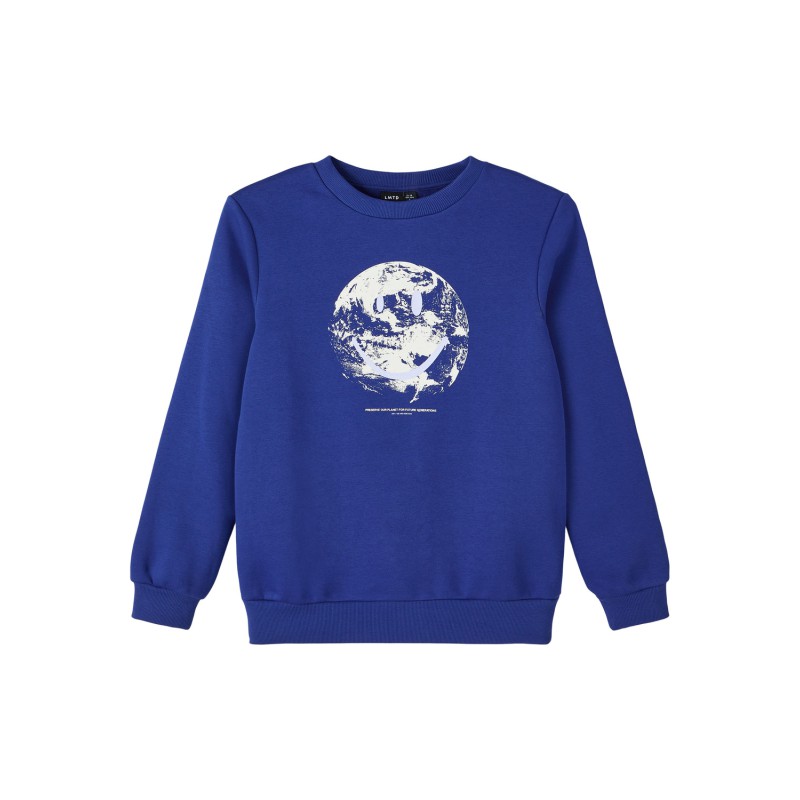 LMTD Tobe Langærmet Bru O-Neck Sweat - Bellwether Blue