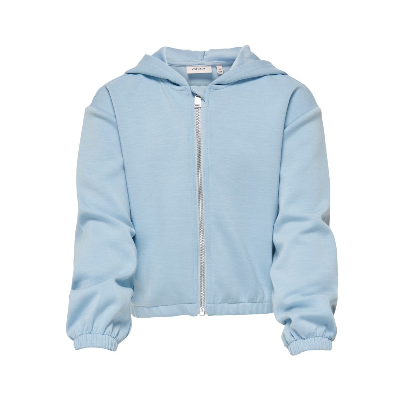 KIDS ONLY Scarlett Langærmet Zip Hood Ub Swt - Cashmere Blue