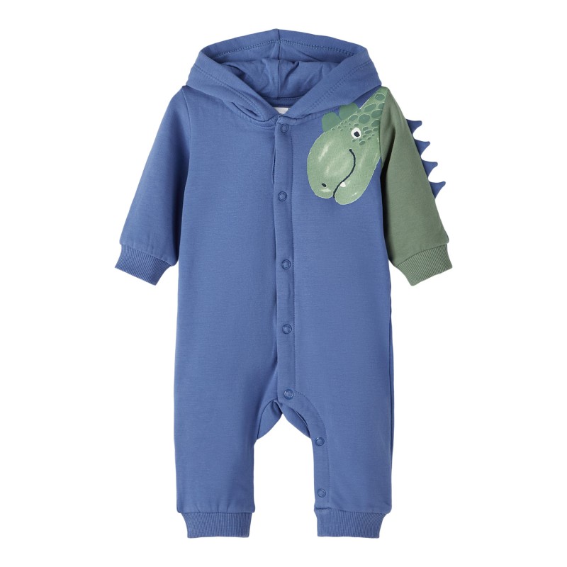 NAME IT Tas Langærmet Swe Suit Box Bru - Bijou Blue