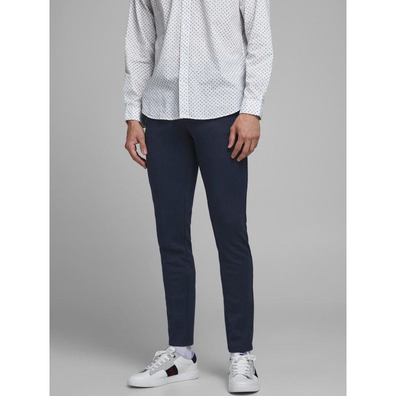 JACK & JONES Marco Jersey Performance Chino Pants - Dark Navy