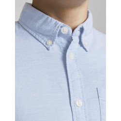 JACK & JONES JUNIOR Oxford Skjorte - Kortærmet | Drengetøj