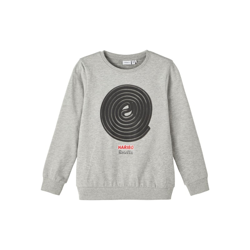 NAME IT Kids Darci Haribo Sweatshirt - Grey Melange