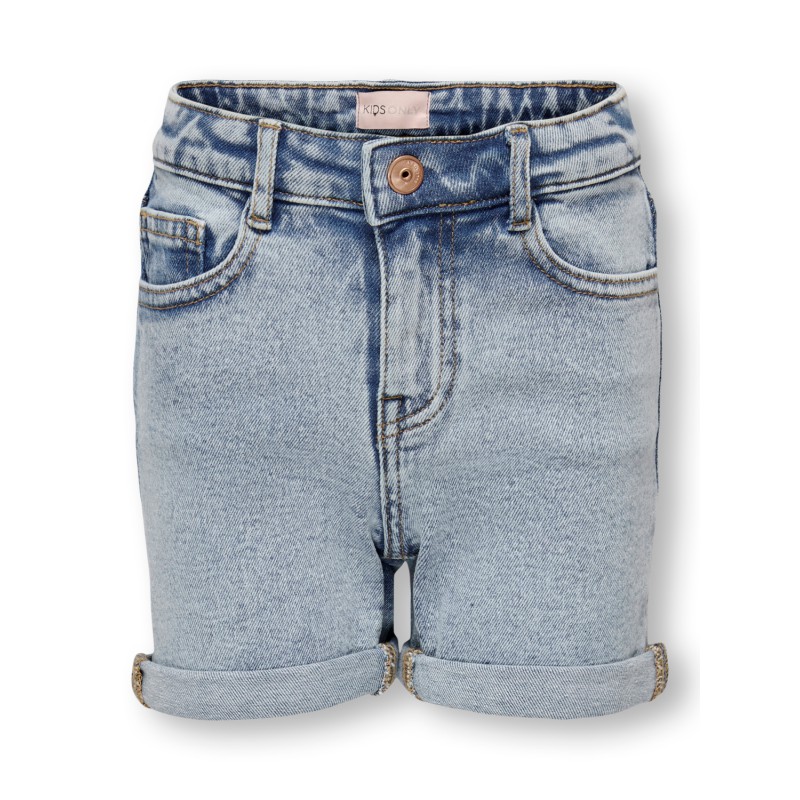 KIDS ONLY Phine Korts Denim Azg668 - Light Blue Denim