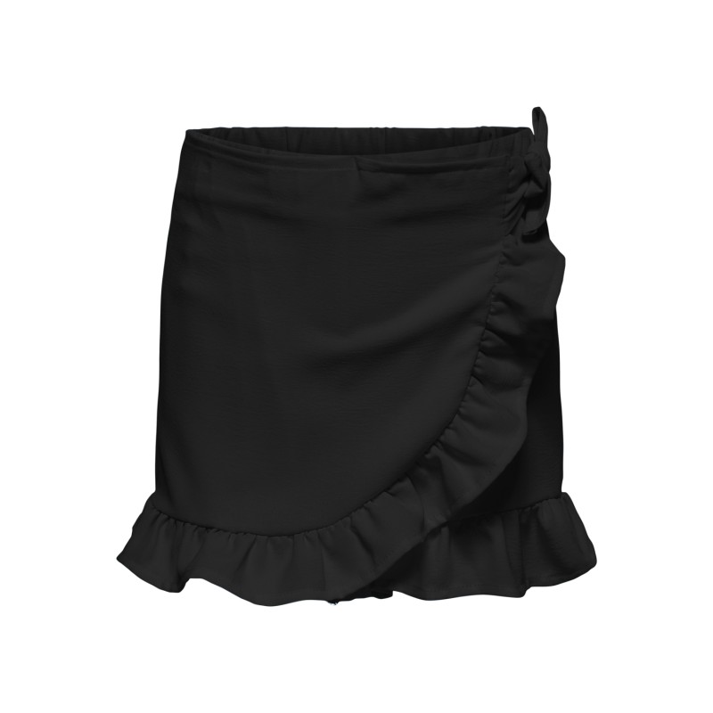 KIDS ONLY Mette Wrap Skort Vævet - Sort