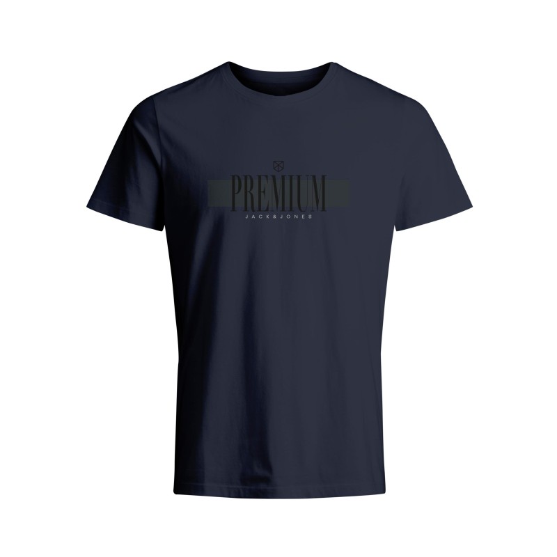 JACK & JONES Blabox Logo T-shirt - Perfect Navy