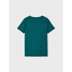 NAME IT Kids Tasso Kortærmet T-shirt - Forest Biome