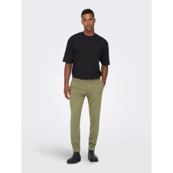 ONLY & SONS Mark Performance Chino Bukser - Mermaid