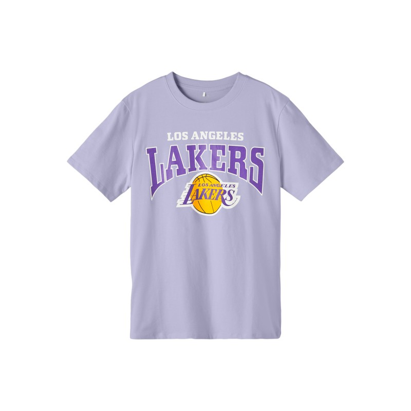 LMTD Nlndenniz Nba Unx Kortærmet Top Ous - Purple Heather