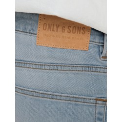 ONLY & SONS Loom Slim Jeans - Light Blue Denim