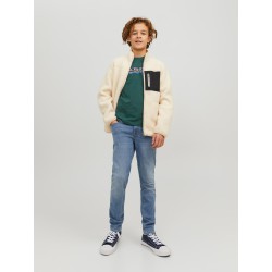 JACK & JONES JR Glenn Original Jeans - Blue Denim