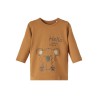 NAME IT Baby Tobbie L/S Top - Toasted Coconut