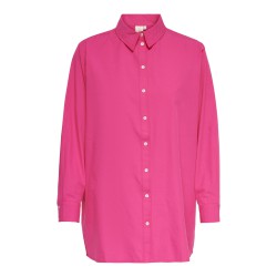 ONLY Curly Langærmet Shirt Vævet - Pink Yarrow