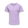 KIDS ONLY New Only T-Shirt - Purple Rose