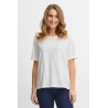 FRANSA Basic T-shirt - Blanc De Blanc