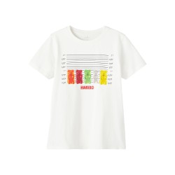 NAME IT Kids Magmi Haribo T-shirt - White Alyssum